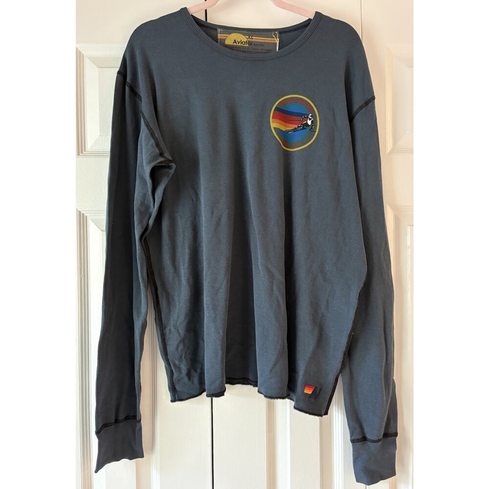 AVIATOR NATION VAIL THERMAL - CHARCOAL - XL